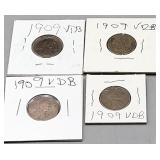 1909 VDB Lincoln Cents