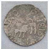 1815 Venezuela 1/2 Real Coin