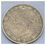 1880 Jamaica Coin