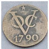 1790 Dutch East Indiaco Coin