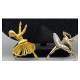 Ballerina Brooches- Monet