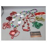 Casino/Dice Necklaces Bracelets Garters