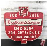 Heavy Metal Real Estate Sign 24x24