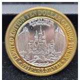 Excalibur Las Vegas Silver Token .6 Troy Ounce