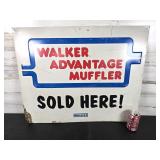 Metal Walker Muffler Sign 24x30