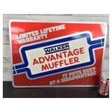 Dual-Sided Walker Muffler Sign 24x18