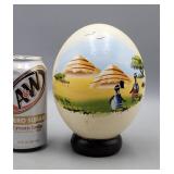 Painted Egg Decor 7' H