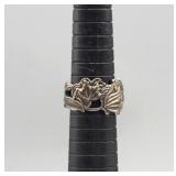 Silver Ring Size 7.5 T.H. Marthinsen Norway