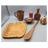 Coaster Set, Apple Basket, Pitcher & More