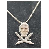 Silver 925 Necklace & Sterling Silver Pendant