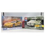 AMT 1950 Chevy Stepside & Revell Corvette C6-R