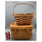 Longaberger Basket & Picnic Basket