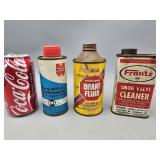 Group of Vintage Auto Repair Cans