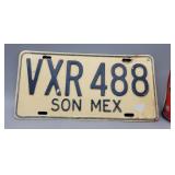 Mexico License Plate