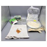 Pampered Chef Flan Pan Set, Salt Cellars & More