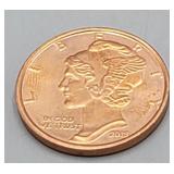 Copper Liberty Dollar 2013 1oz.