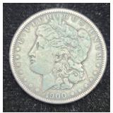 1900 P Morgan Silver Dollar 90%