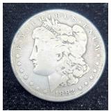 1882 P Morgan Silver Dollar 90%
