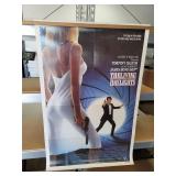 1987 The Living Daylights Movie Poster 27'ï¿½40'