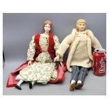 Porcelain Dolls 17.5' L