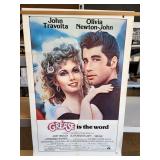 1978 Grease Poster 27'ï¿½41' Has holes & Pin holes