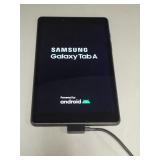 Samsung Galaxy Tab A & Charger- Powers On
