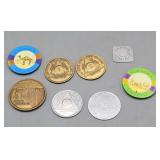 Recovery Tokens, Casino Tokens, American Legion
