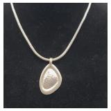 Silver 925 Pendant Israel & Necklace