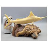 Swordfish Sculpture John Perry