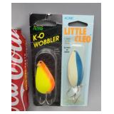 *NEW* Fishing Spoons Little Cleo & K-O Wobbler