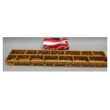 Ruler Trinket Display 16'L 3'W 1'D