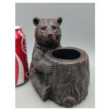 Bear Planter Plastic 6'T