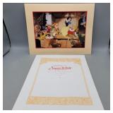 Lithographs Snow White 1994  16' ï¿½ 12'