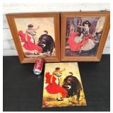 Matador Litho Prints 13.5'x16.5' Framed Rice
