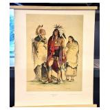 North American Indians Poster 28.5' ï¿½ 22.5'
