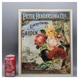 Metal Garden Sign 16' ï¿½ 13'