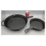 Cuisinel Cast Iron Skillets 12' & 8'