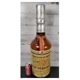Old Schenley Whiskey Store Display Bottle 24.5'