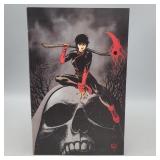Comic Grim #1 Virgin Variant - bagged and boarded