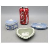 Wedgwood England Trinket Box & Dishes