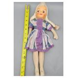 Vintage doll,16', jointed hips