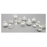 Assortment of miniature glass kitchenware