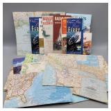 Maps Tourist Ephemera Foldable Wall Maps,tour