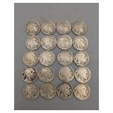 Buffalo Nickels 20s