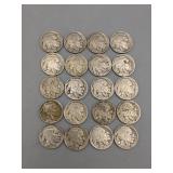 Buffalo Nickels 20s