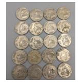 Mexico Un Peso Clad Coins 70s