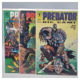 Comic Lot 3 Issues Predator Big Game Issues 2,3,4,