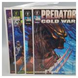 Comic Lot-4 Issues Predator Cold War Issues