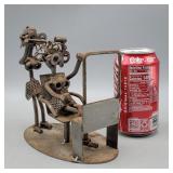 Beauty Salon Scene Made From Bolts-Germany