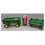 John Deere & Buddy L Tractor Wagons